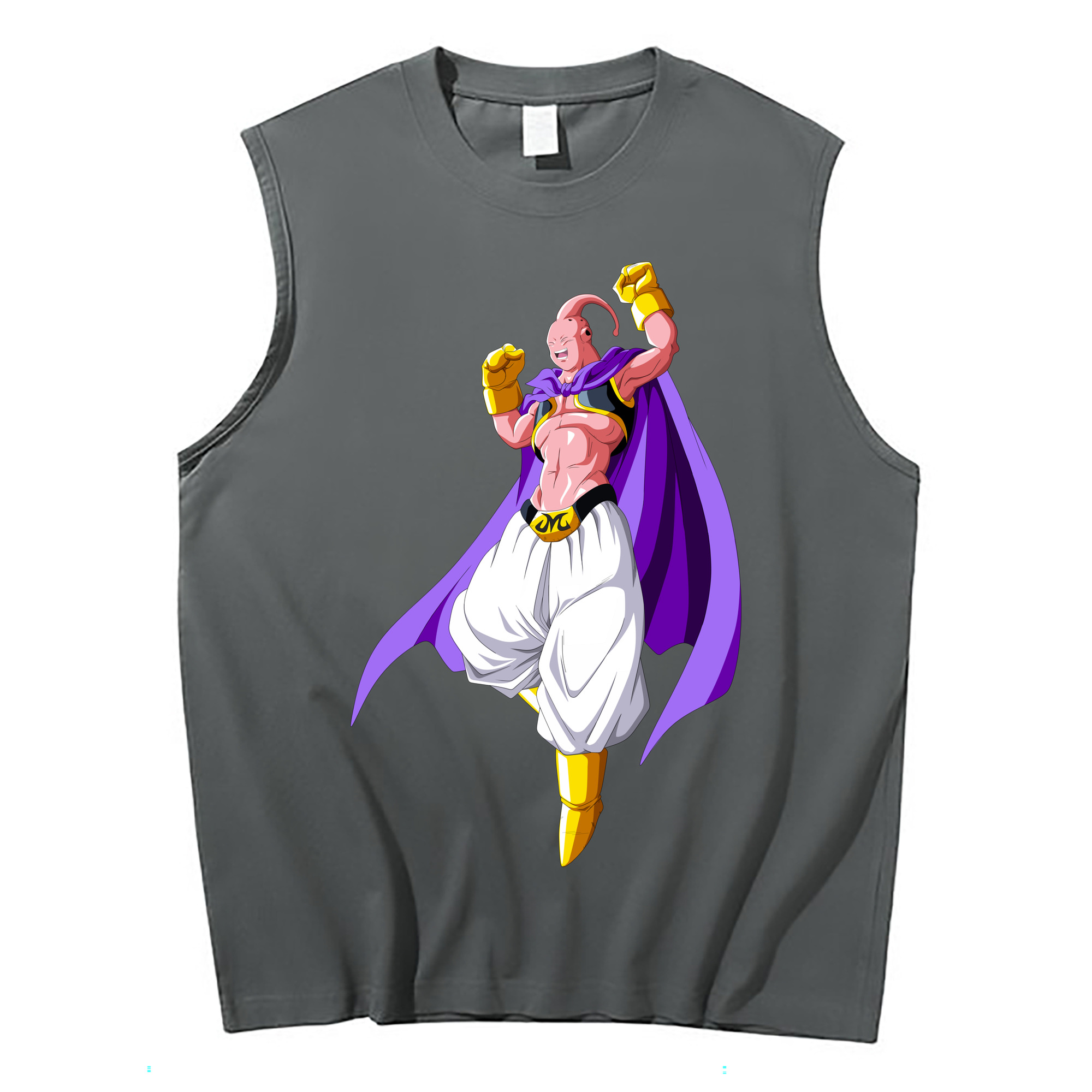 （画像用） ドラゴンボール 魔人ブウ DRAGON BALL Majin Buu コットン100％タンクトップ（フロントプリント）